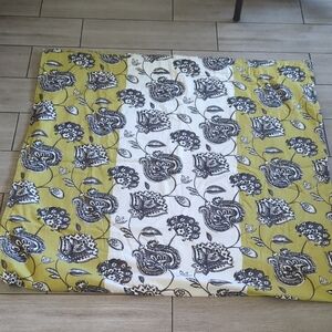 World Market Daniella 48x108 Floral Patterned Fabric.ONE Panel.